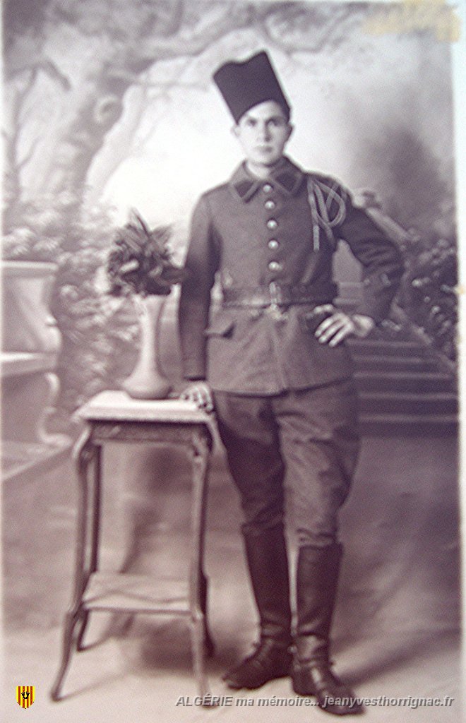 Jeannot militaire.jpg - Jeannot Portalès, classe 1930.