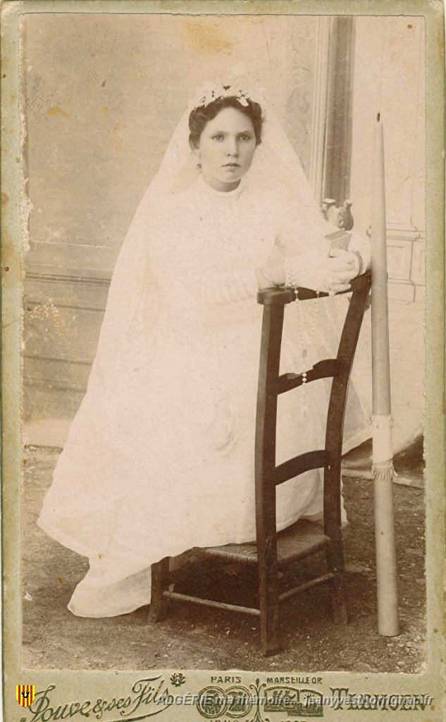 Henriette Serrano.jpg - Henriette Serrano, fille de Manuel Serrano et de Thérèse Morainville